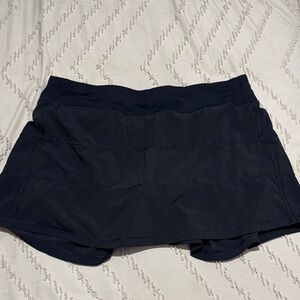 Lululemon Black Pace Rival Skort